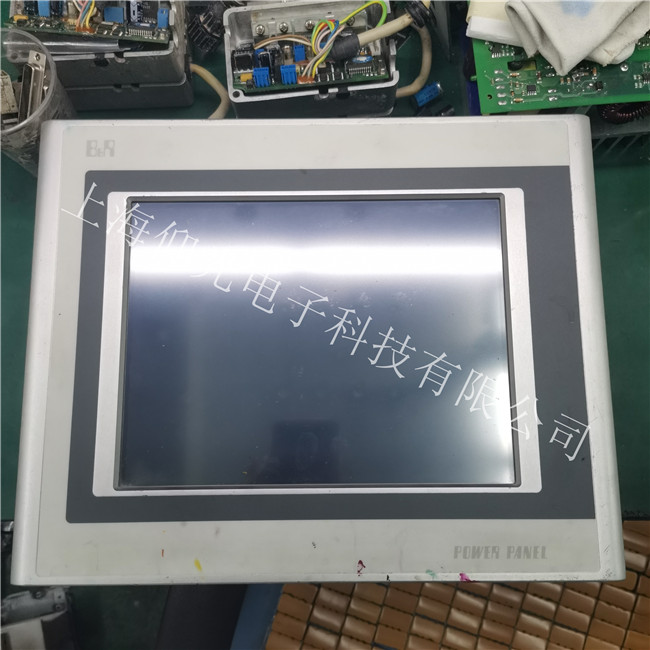 貝加萊工業(yè)觸摸屏通電DC24V,屏幕無(wú)光維修案例